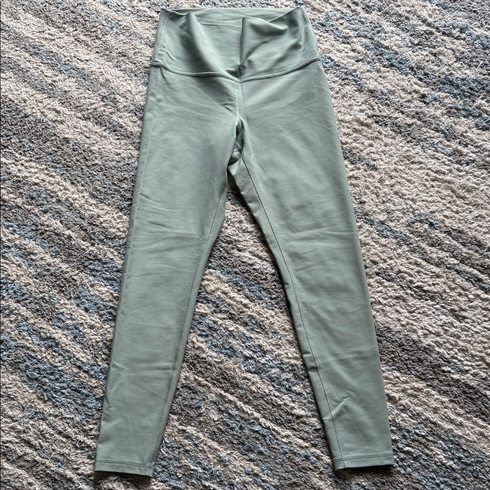 Old Navy Powersoft High-Waisted 7/8 Sage Green Leggings